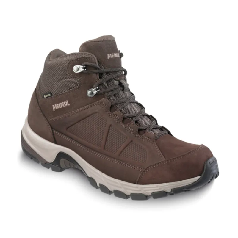 Meindl Mens Orlando Mid GTX Boots in Dark Brown